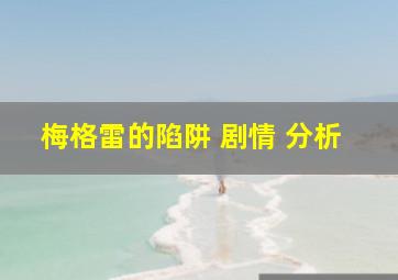 梅格雷的陷阱 剧情 分析